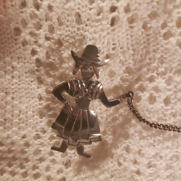 Vintage authentic sterling silver brooch - Picture 3 of 4